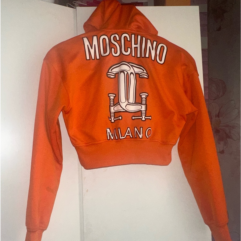Moschino Cropped Hoodie